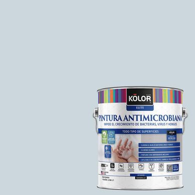 Pintura Antimicrobiana Semibrillante 1 galn(es) Celeste Estonia 
