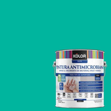 Pintura Antimicrobiana Semibrillante 1 galn(es) Verde Ourense 