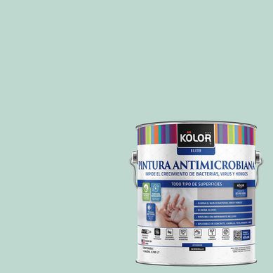 Pintura Antimicrobiana Semibrillante 1 galn(es) Verde Latina 