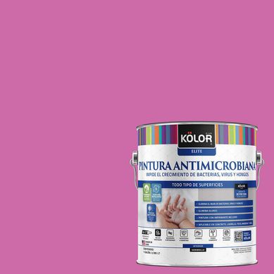 Pintura Antimicrobiana Semibrillante 1 galn(es) Fucsia Gibraltar 