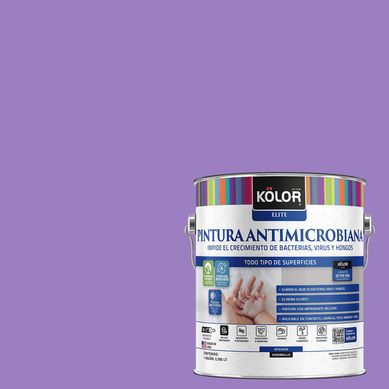 Pintura Antimicrobiana Semibrillante 1 galn(es) Prpura Cecina 