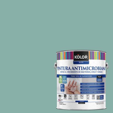 Pintura Antimicrobiana Semibrillante 1 galn(es) Verde Marabella 