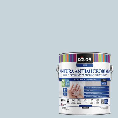 Pintura Antimicrobiana Semibrillante 1 galn(es) Celeste Corua 