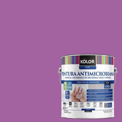 Pintura Antimicrobiana Semibrillante 1 galn(es) Prpura Panipat 