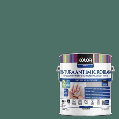Pintura Antimicrobiana Semibrillante 1 galn(es) Verde Quezon 