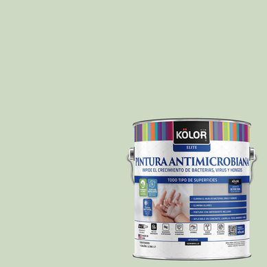 Pintura Antimicrobiana Semibrillante 1 galn(es) Verde Encamp 