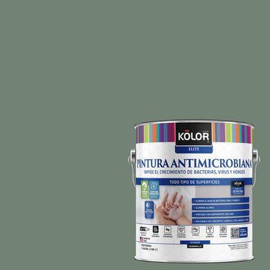 Pintura Antimicrobiana Semibrillante 1 galn(es) Verde Ronda 