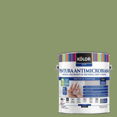 Pintura Antimicrobiana Semibrillante 1 galn(es) Verde Birmingham 