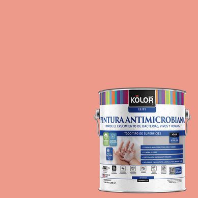 Pintura Antimicrobiana Semibrillante 1 galn(es) Rosado Caserta 