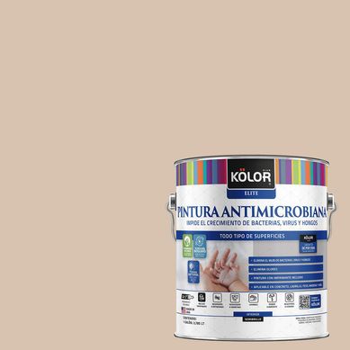 Pintura Antimicrobiana Semibrillante 1 galn(es) Beige Vigo 