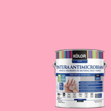 Pintura Antimicrobiana Semibrillante 1 galn(es) Rosado Kermn 