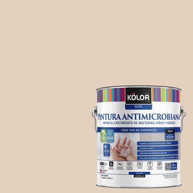 Pintura Antimicrobiana Semibrillante 1 galn(es) Beige Alcemo 