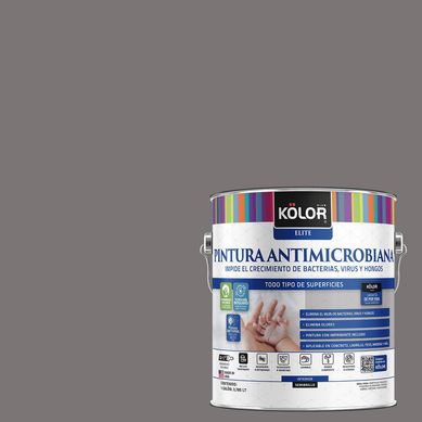 Pintura Antimicrobiana Semibrillante 1 galn(es) Gris Surinam 