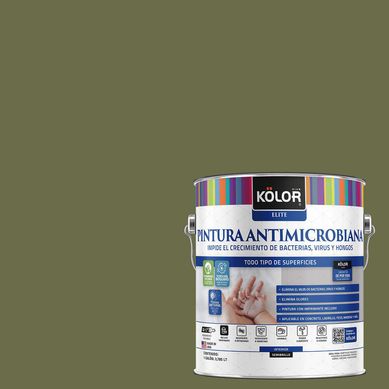 Pintura Antimicrobiana Semibrillante 1 galn(es) Verde Tabasco 