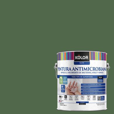 Pintura Antimicrobiana Semibrillante 1 galn(es) Verde Santa Rita 