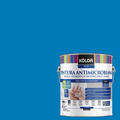 Pintura Antimicrobiana Semibrillante 1 galn(es) Celeste Nuoro 