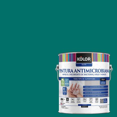 Pintura Antimicrobiana Semibrillante 1 galn(es) Verde Pune 