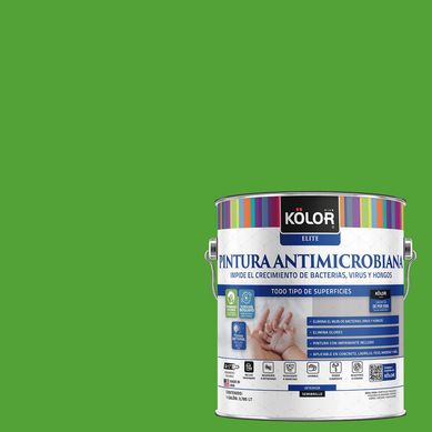 Pintura Antimicrobiana Semibrillante 1 galn(es) Verde Loni 