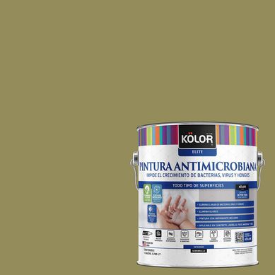 Pintura Antimicrobiana Semibrillante 1 galn(es) Verde Arbatax 