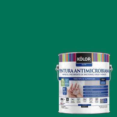 Pintura Antimicrobiana Semibrillante 1 galn(es) Verde Wellington 