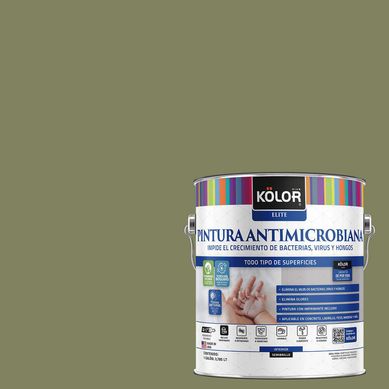 Pintura Antimicrobiana Semibrillante 1 galn(es) Verde Paratico 