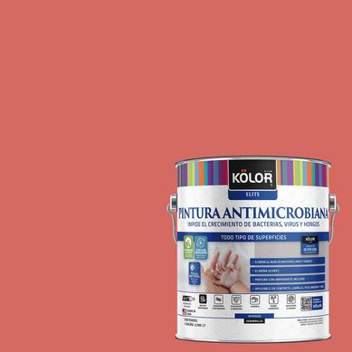 Pintura Antimicrobiana Semibrillante 1 galn(es) Rojo Nigeria 