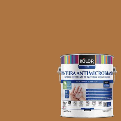 Pintura Antimicrobiana Semibrillante 1 galn(es) Caf Bohol 