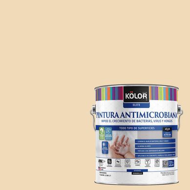 Pintura Antimicrobiana Semibrillante 1 galn(es) Naranjo Fuket 