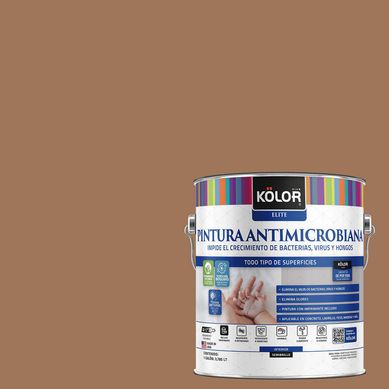 Pintura Antimicrobiana Semibrillante 1 galn(es) Caf Kalkara 