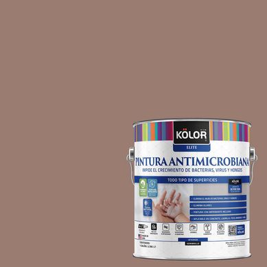 Pintura Antimicrobiana Semibrillante 1 galn(es) Caf Masan 