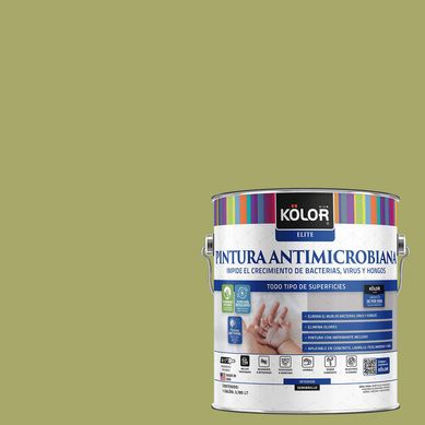 Pintura Antimicrobiana Semibrillante 1 galn(es) Verde Norcia 