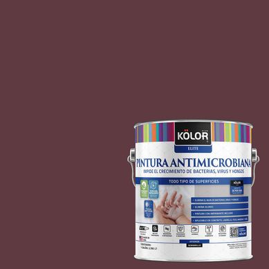 Pintura Antimicrobiana Semibrillante 1 galn(es) Fucsia Meguro 