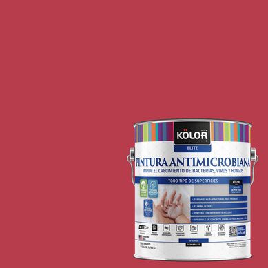 Pintura Antimicrobiana Semibrillante 1 galn(es) Rojo Mulhouse 
