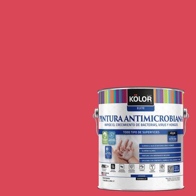 Pintura Antimicrobiana Semibrillante 1 galn(es) Fucsia Oviedo 