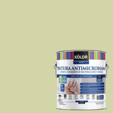 Pintura Antimicrobiana Semibrillante 1 galn(es) Verde Cordoba 