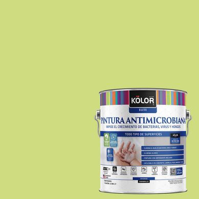 Pintura Antimicrobiana Semibrillante 1 galn(es) Verde Manila 