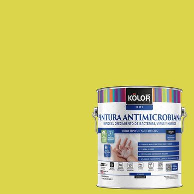 Pintura Antimicrobiana Semibrillante 1 galn(es) Verde Calamb 