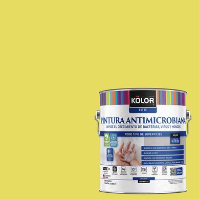 Pintura Antimicrobiana Semibrillante 1 galn(es) Verde Dupnica 