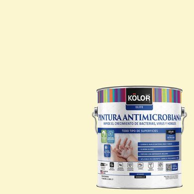 Pintura Antimicrobiana Semibrillante 1 galn(es) Amarillo Espoo 