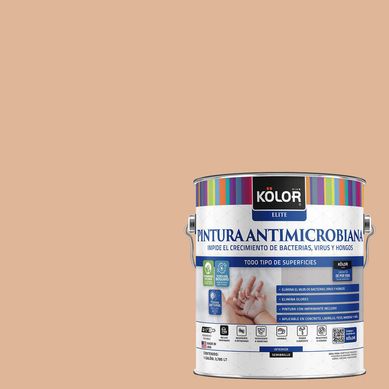 Pintura Antimicrobiana Semibrillante 1 galn(es) Caf Kano 