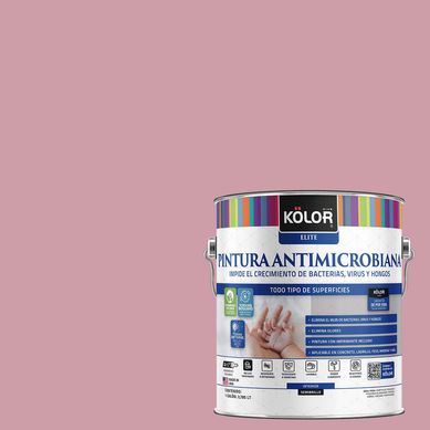 Pintura Antimicrobiana Semibrillante 1 galn(es) Rosado Kaposvar 