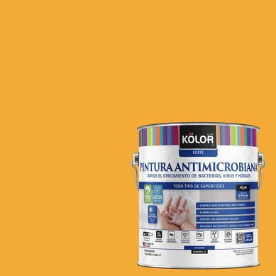 Pintura Antimicrobiana Semibrillante 1 galn(es) Naranjo Windsor 