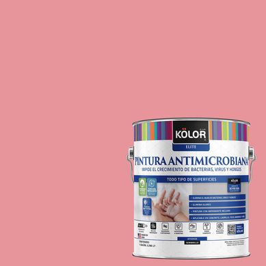 Pintura Antimicrobiana Semibrillante 1 galn(es) Rosado Guria 