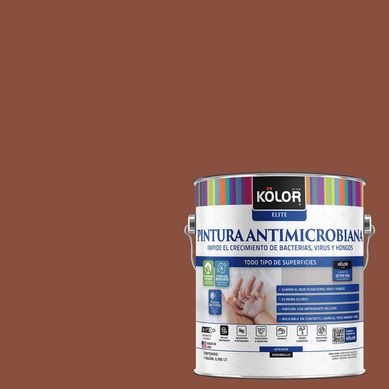 Pintura Antimicrobiana Semibrillante 1 galn(es) Caf Biella 