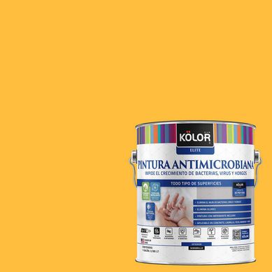 Pintura Antimicrobiana Semibrillante 1 galn(es) Amarillo Erzurum 