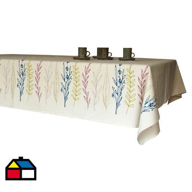 Mantel redondo 160 cm algodn