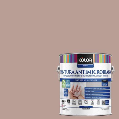 Pintura Antimicrobiana Semibrillante 1 galn(es) Caf Olbia 