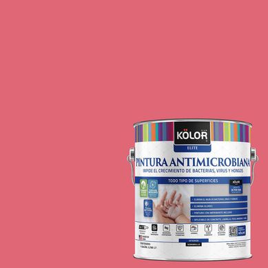Pintura Antimicrobiana Semibrillante 1 galn(es) Rosado Yalt 