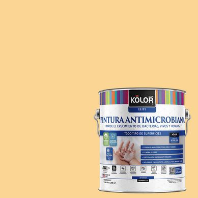 Pintura Antimicrobiana Semibrillante 1 galn(es) Naranjo Harare 