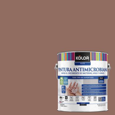 Pintura Antimicrobiana Semibrillante 1 galn(es) Caf Senegal 